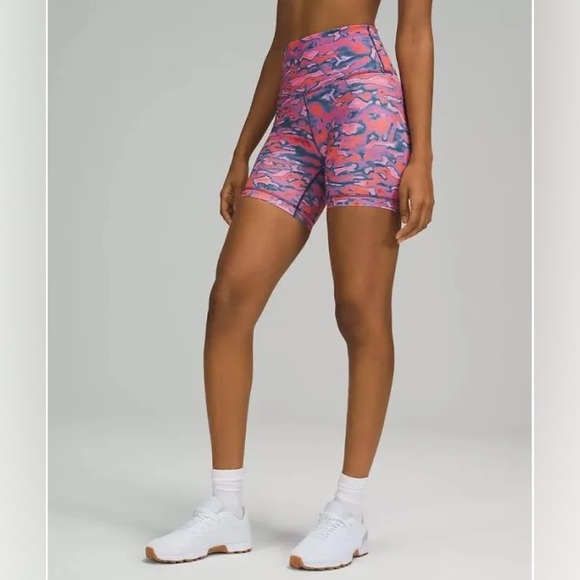 Lululemon Wunder Train HR short 8” chroma clash multi size 2 - Picture 1 of 6